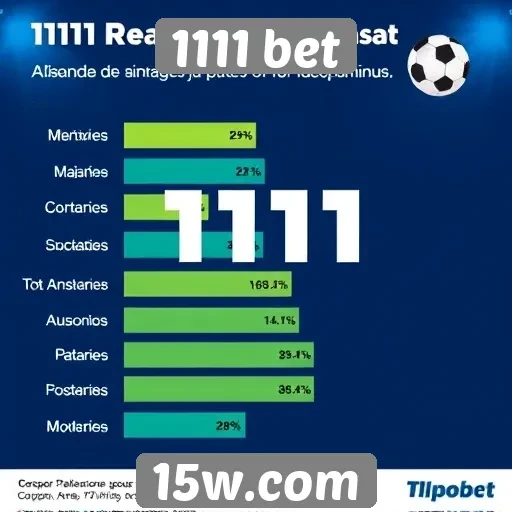 Estatísticas de usuários ativos no 1111 bet