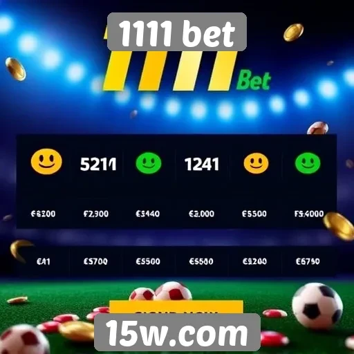 Promoções e bónus oferecidos pelo 1111 bet